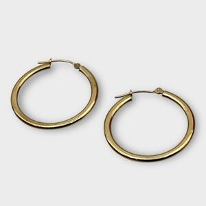 Elegant Gold Hoop Earrings